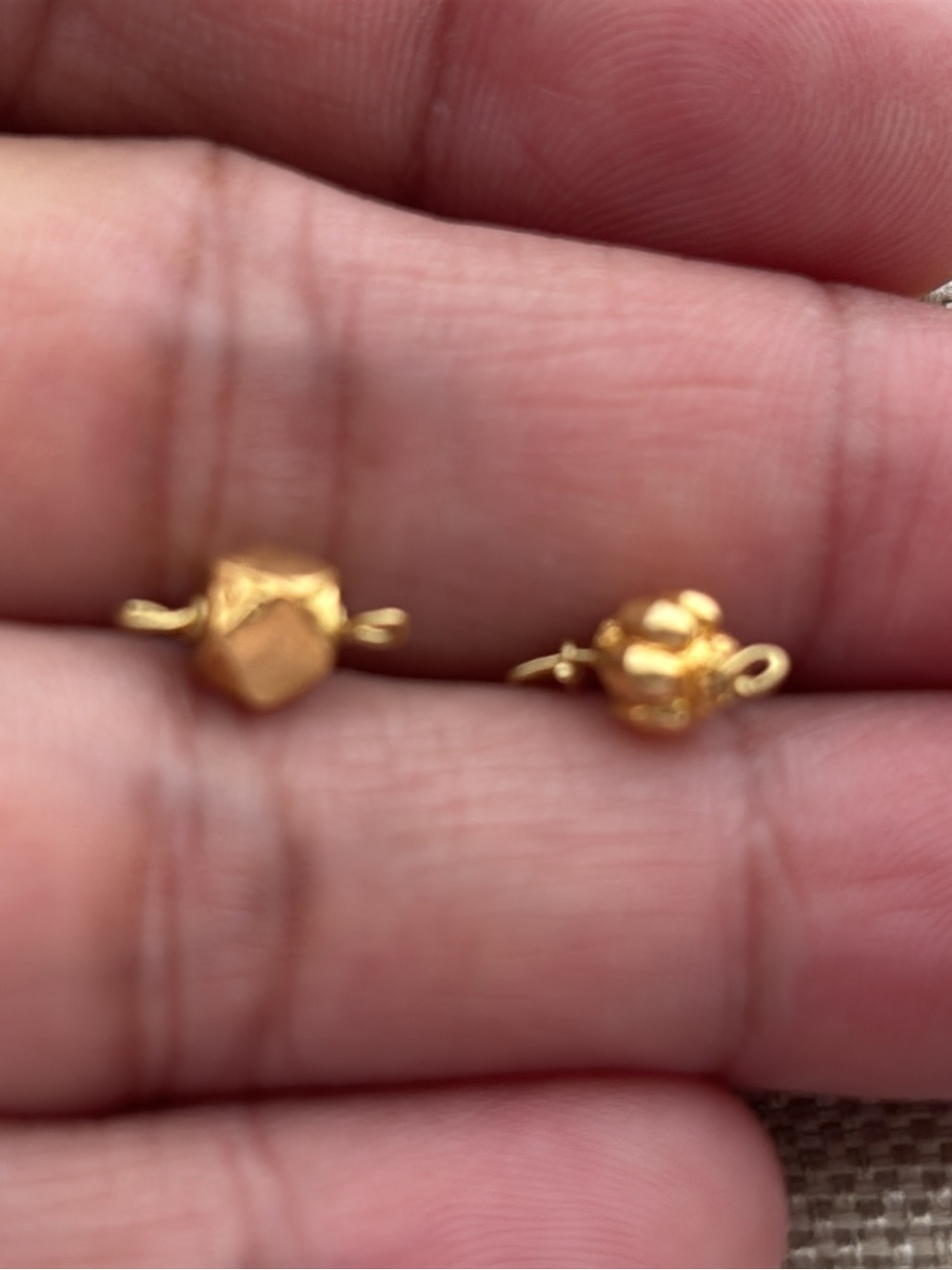 18k Gold Bead Findings for Jewelry Making - Picture 15 of 16